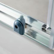 ΚΑΜΠΙΝΑ ΝΤΟΥΣ ΤΕΤΡΑΓΩΝΗ ΔΙΑΦΑΝΗ 72Χ72Χ180 cm NEXUS - Image 2