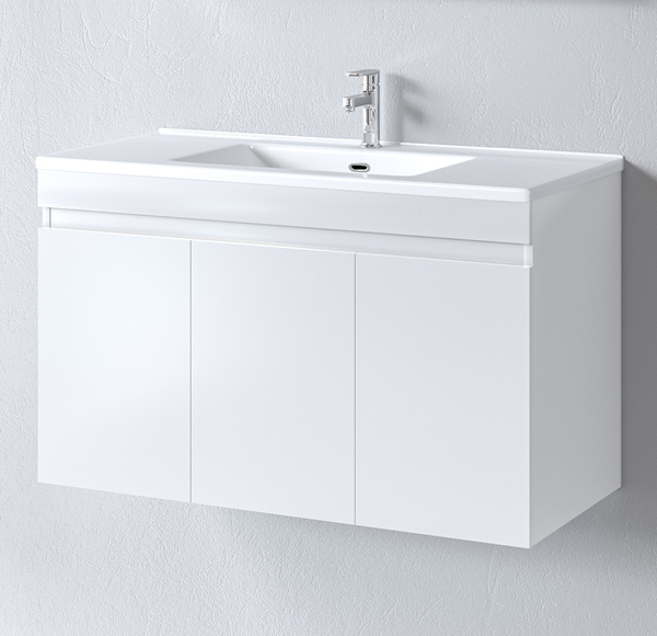 ΕΠΙΠΛΟ ΜΠΑΝΙΟΥ ΣΕΤ OMEGA WHITE GLOSS 90 - Image 3