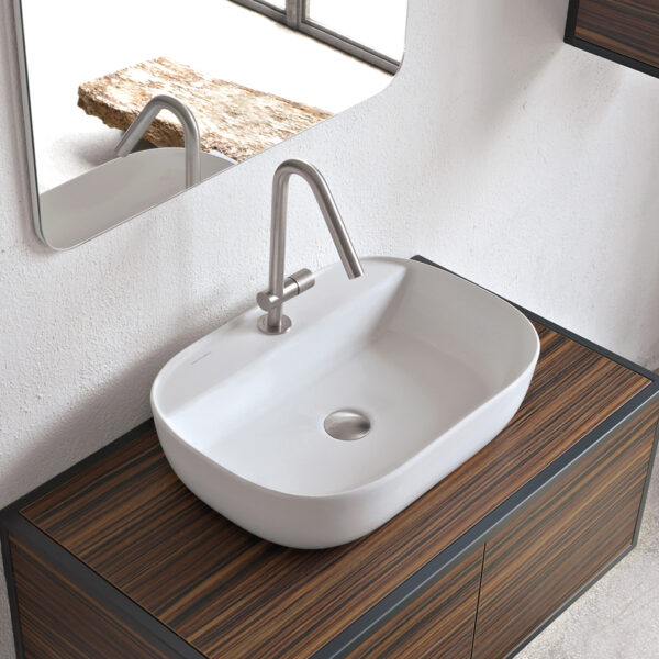 ΝΙΠΤΗΡΑΣ ΕΠΙΤΡΑΠΕΖΙΟΣ GLAM1802R WHITE MATT