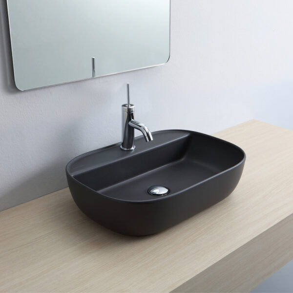 ΝΙΠΤΗΡΑΣ ΕΠΙΤΡΑΠΕΖΙΟΣ GLAM 1802R BLACK MATT