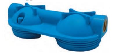 ΦΙΛΤΡΟ ΝΕΡΟΥ ATLAS JUNIOR DUBLEX 3P 3/4'' AFO SX-AS - Image 2