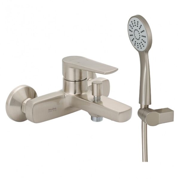 modea_optima_vivid_brushed_nickel ΜΠΑΤΑΡΙΑ ΛΟΥΤΡΟΥ OPTIMA VIVID TOTAL BRUSHED NICKEL