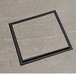 13 ΣΙΦΩΝΙ ΔΑΠΕΔΟΥ TEMA ELIT 10X10 INOX ΜΑΥΡΟ ΜΕ ΕΞΟΔΟ Ø100 ΓΙΑ ΕΠΙΚΑΛΥΨΗ ΜΕ ΠΛΑΚΑΚΙ