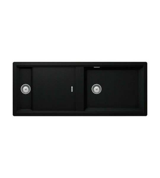 ΝΕΡΟΧΥΤΗΣ ΚΟΥΖΙΝΑΣ ΓΡΑΝΙΤΗ PREPSTATION 114x46 SCHOCK CRISTADUR PURO