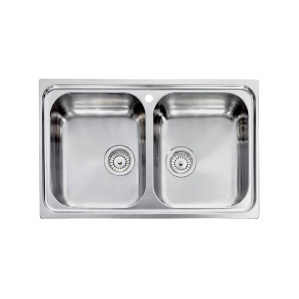 ΝΕΡΟΧΥΤΗΣ SANITEC STAINLESS STEEL 11492 CΟΜΕΤΑ ΣΑΓΡΕ 79Χ50 2V