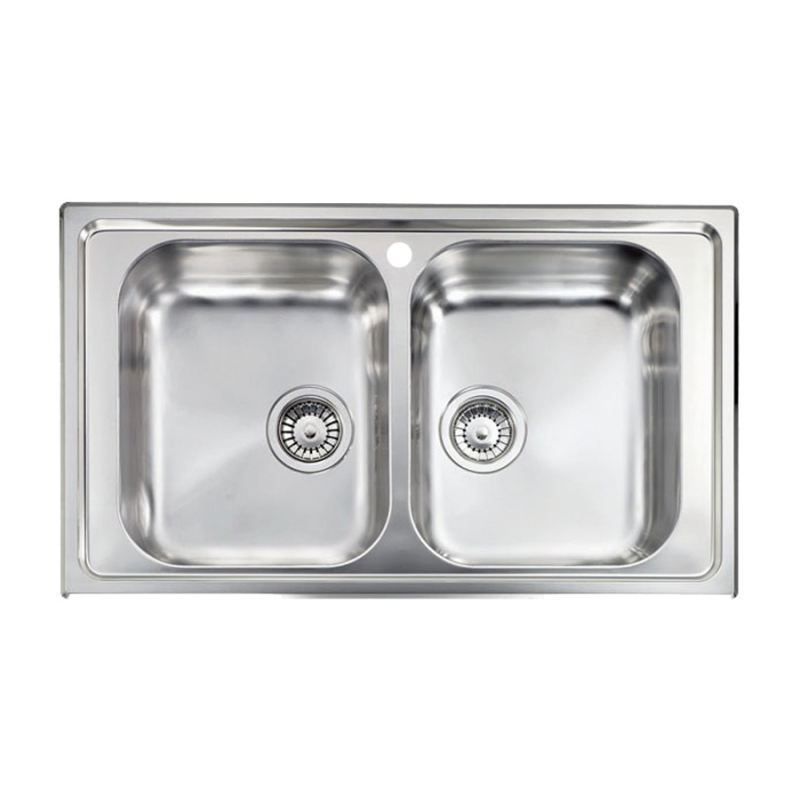 ΝΕΡΟΧΥΤΗΣ SANITEC STAINLESS STEEL 11494 COMETA ΣΑΓΡΕ (86X50)