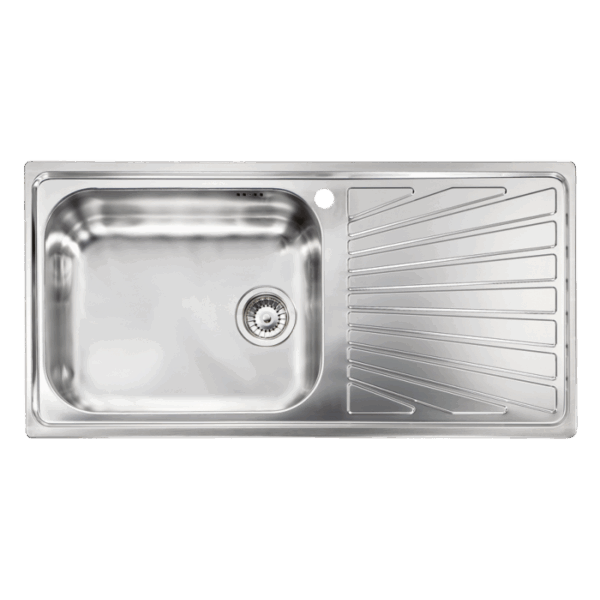 ΝΕΡΟΧΥΤΗΣ SANITEC STAINLESS STEEL 11446 COMETA SATINE (100X50)