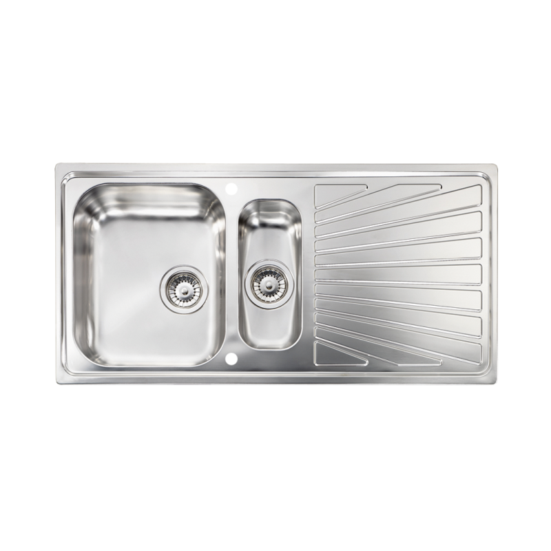 ΝΕΡΟΧΥΤΗΣ SANITEC STAINLESS STEEL 11455 COMETA SATINE (100X50)