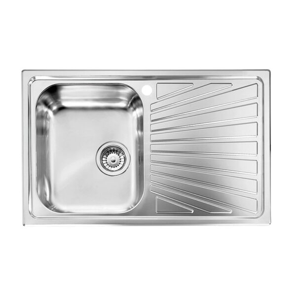 ΝΕΡΟΧΥΤΗΣ SANITEC STAINLESS STEEL 11441 CΟΜΕΤΑ SΑΤΙΝ.79Χ50 1V