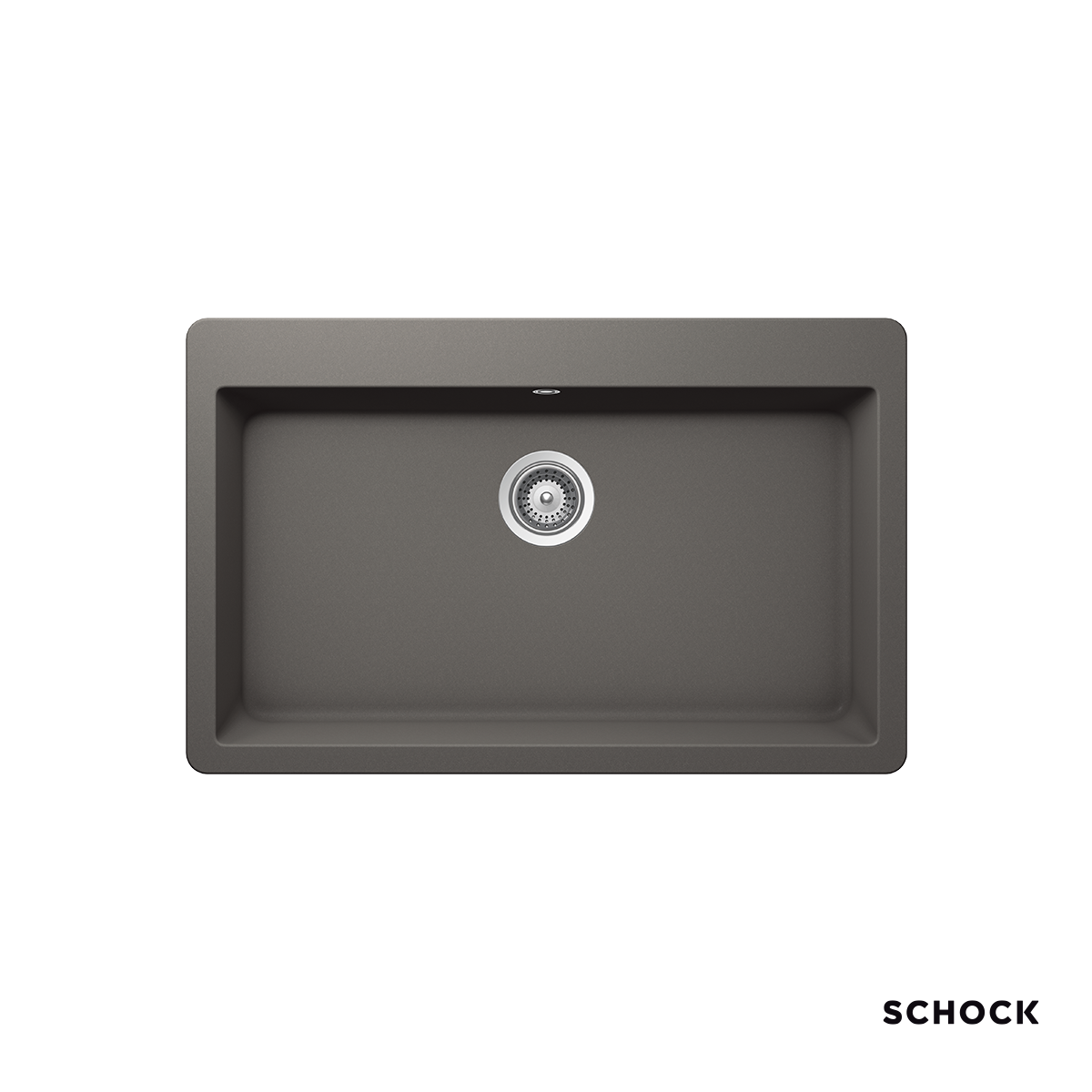 ΝΕΡΟΧΥΤΗΣ ΚΟΥΖΙΝΑΣ ΓΡΑΝΙΤΗ MONO 83,8x53 SCHOCK CRISTADUR SILVERSTONE GRANITE