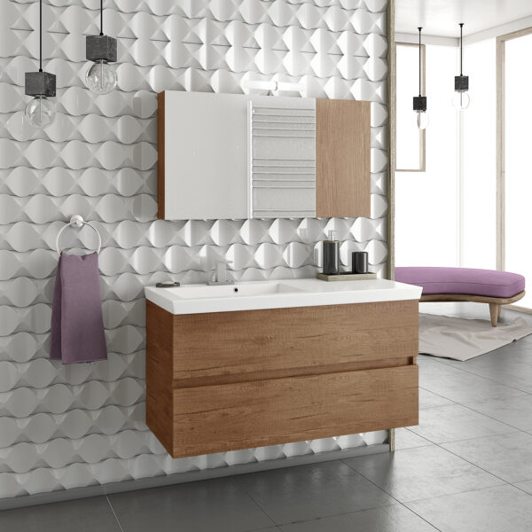 ΣΕΤ ΕΠΙΠΛΩΝ ΜΠΑΝΙΟΥ DROP LUXUS 100 PL WOOD