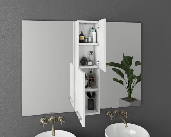 ΣΕΤ ΕΠΙΠΛΩΝ ΜΠΑΝΙΟΥ DROP LUXUS 120 WHITE - Image 2