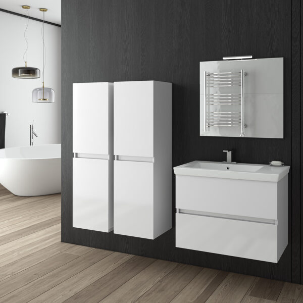 ΣΕΤ ΕΠΙΠΛΩΝ ΜΠΑΝΙΟΥ DROP LUXUS 70 WHITE - 1