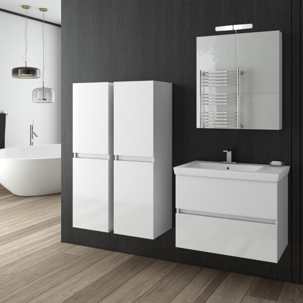 ΣΕΤ ΕΠΙΠΛΩΝ ΜΠΑΝΙΟΥ DROP LUXUS 70 WHITE