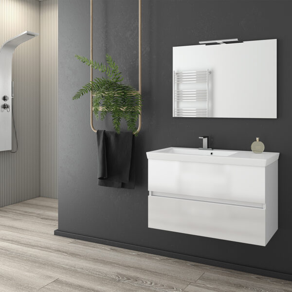 ΣΕΤ ΕΠΙΠΛΩΝ ΜΠΑΝΙΟΥ DROP LUXUS 85 WHITE-1