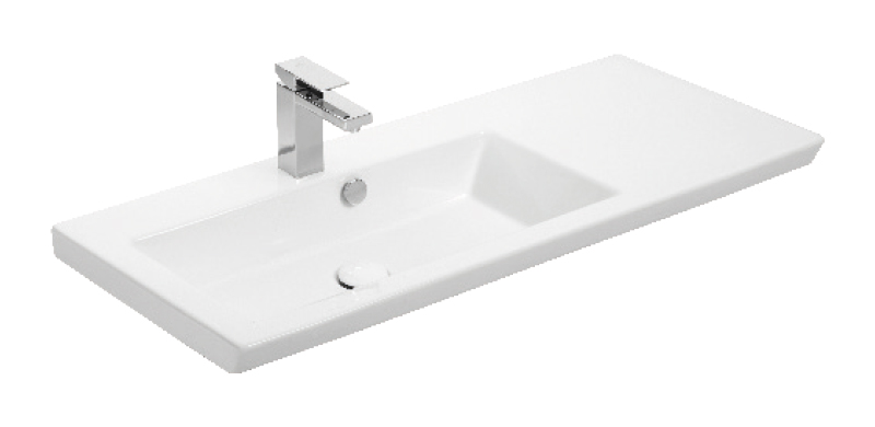 ΣΕΤ ΕΠΙΠΛΩΝ ΜΠΑΝΙΟΥ DROP LUXUS 100 WHITE-1 - Image 2